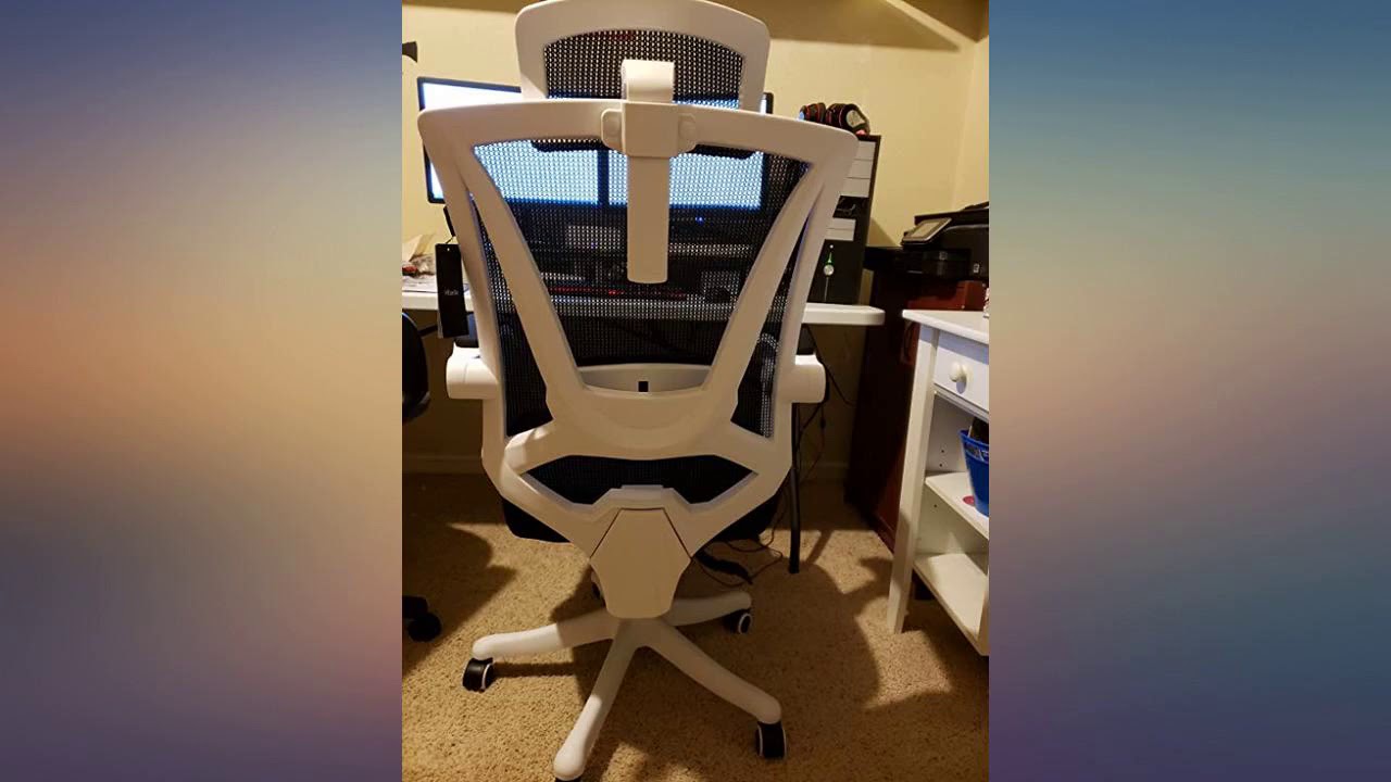 Hbada Reclining Office Desk Chair Adjustable HighBack Ergonomic