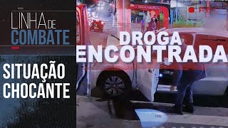 HOMEM DENUNCIA ROUBO DO PRÓPRIO CARRO E ACABA PRESO POR PORTE DE DROGA
