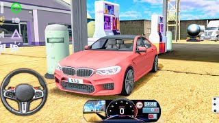 Driving School Sim - Bmw M5 F90 Driving on Route 66 & Top speed - Car Games Android Gameplay screenshot 3