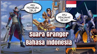 Suara Granger Bahasa Indonesia Hero Mobile Legends   Voice Skin Legend  Starfall Knight