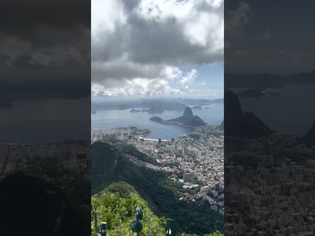 Rio de Janeiro Skyline from Cristo Redentor