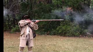 1795 Springfield Musket… Discussion, Loading and Firing Demonstration at American Frontier Days…