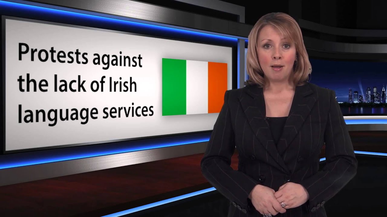 Protests against the lack of Irish Language Services