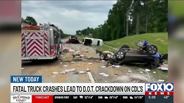 ALEA and ICE detain dozens of illegal truck drivers in Alabama, 12 with no license at all