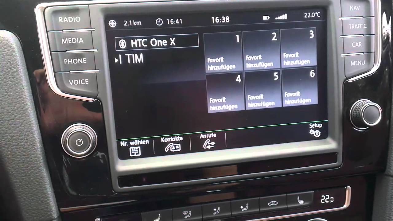 Golf 7 Telefonsystem 1 2 Youtube
