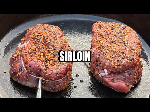 Cast Iron Butter-Basted Sirloin Steak