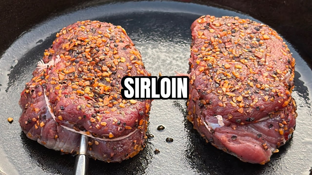 Cast Iron Butter-Basted Sirloin Steak — watch on YouTube