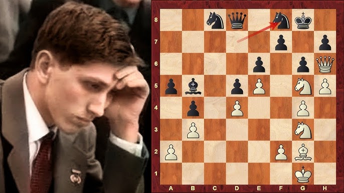 As melhores partidas de Bobby Fischer - Fischer x James T. Sherwin (1957) 