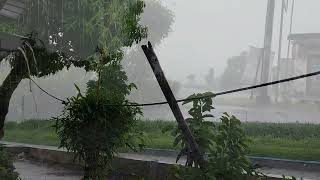 HEAVY RAIN at Night to Sleep Well and Beat Insomnia | Thunderstorm for Insomnia, RELAX, ASMR