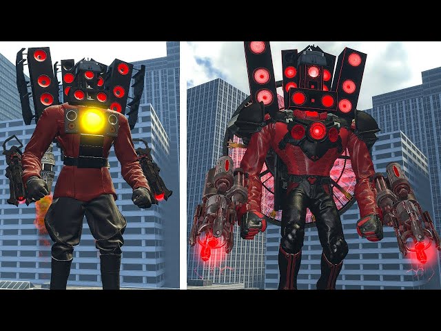 EVOLUTION OF NEW UPGRADED TITAN SPEAKERMAN 