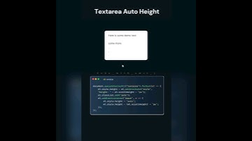 "Dynamic Textarea Auto-Height: HTML & CSS Tutorial | Trending Web Development Tips!🚀"#codewithamitj