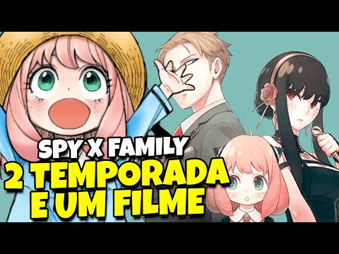 SPY x FAMILY confirma filme e 2ª temporada para 2023