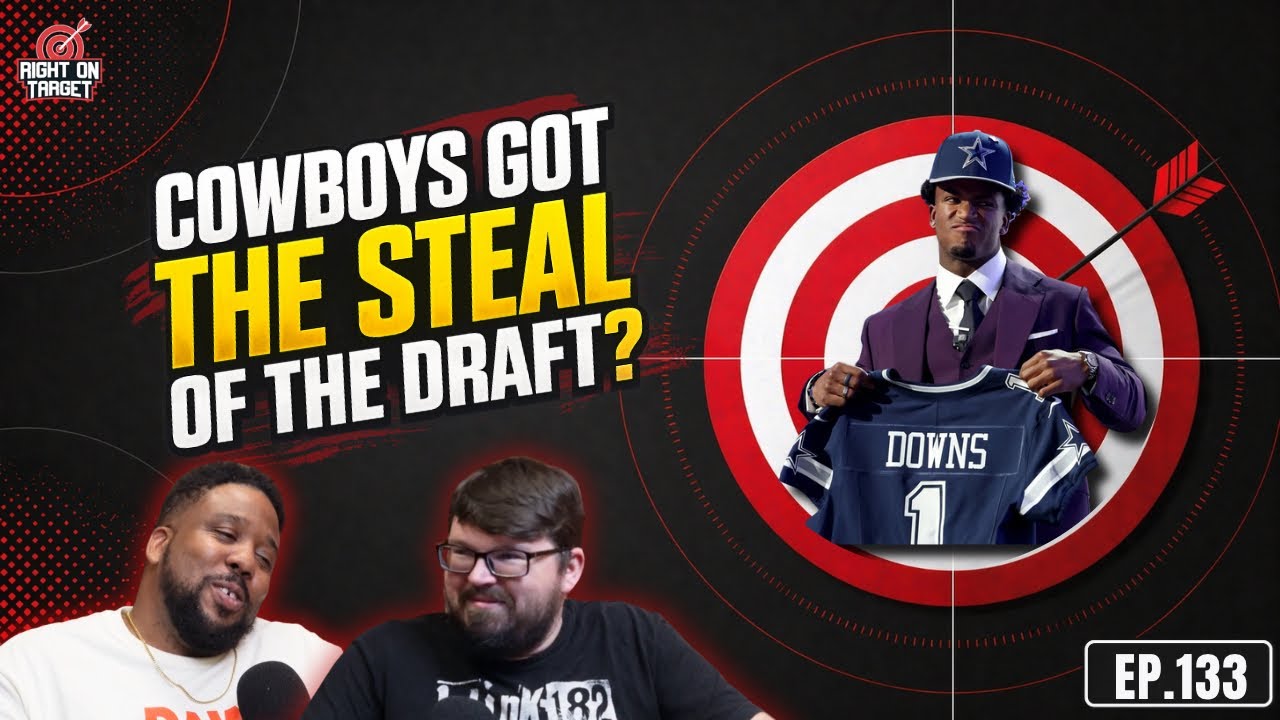 NFL DRAFT Round 1 REACTION, Cowboys Draft CALEB DOWNS, & WEMBY Makes HISTORY!!!