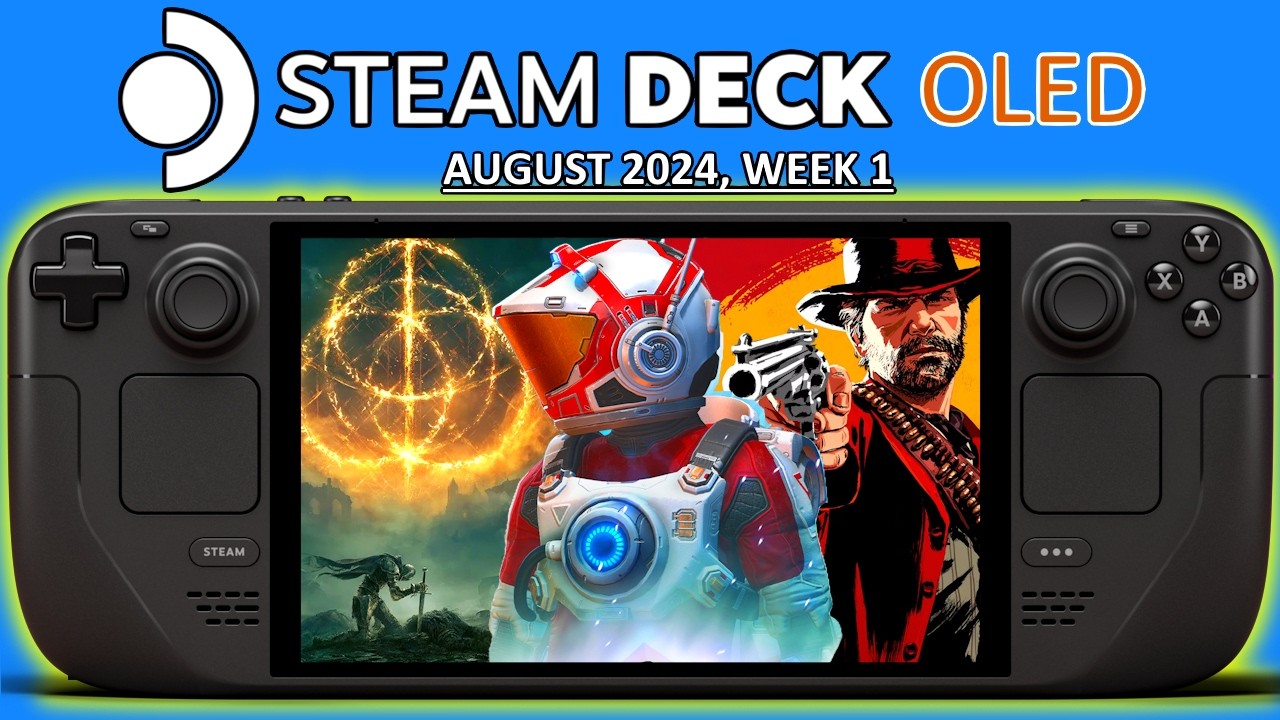 Most Played Games On Steam Deck OLED August 2024 Week 1 Most Popular 