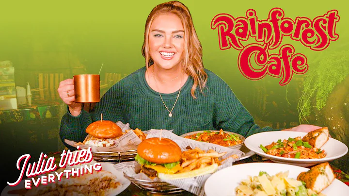 As 30 Delícias Mais Populares do Rainforest Cafe | Delicioso!