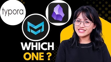 Beste Markdown-editor 2025? Vergelijking en review van Typora, MarkText en Obsidian.