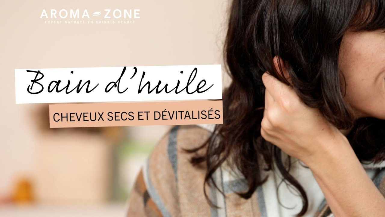 Recette DIY : Bain d'huile Cheveux secs et dévitalisés - YouTube