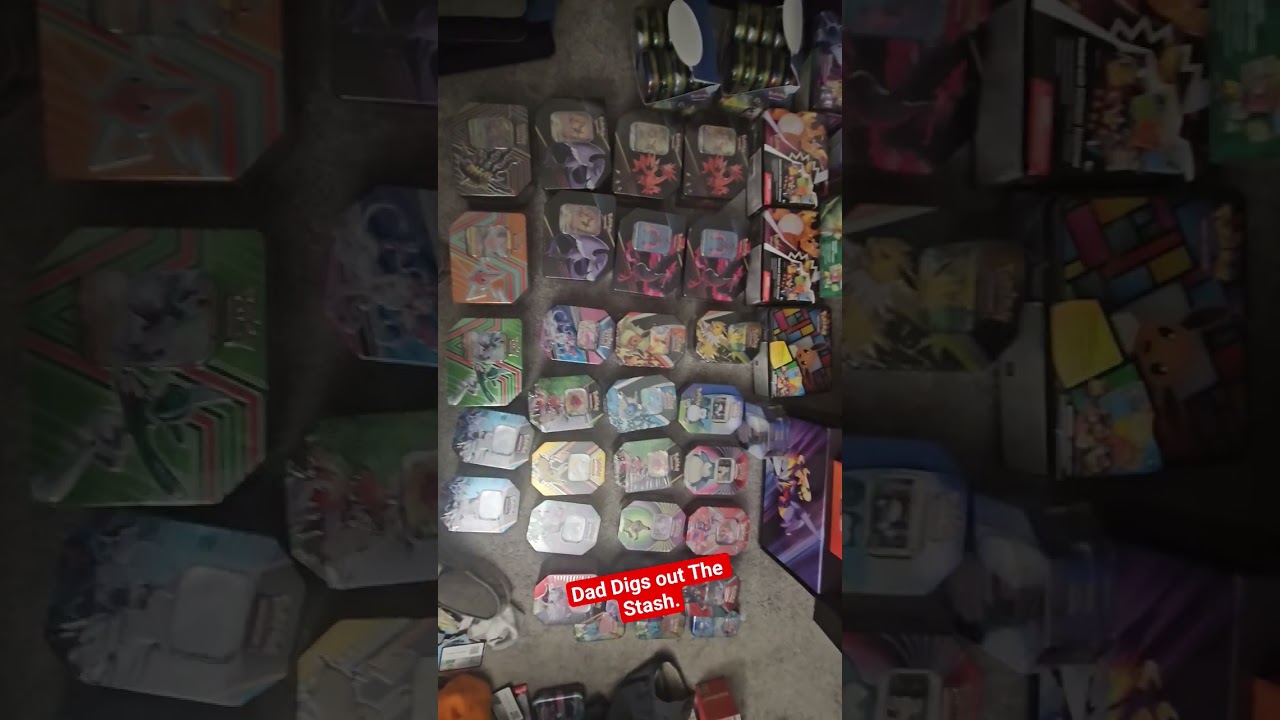 Dad breaks out the Tote  before storage. SWorld and sheild