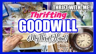 GOODWILL THRIFT WITH ME & HAUL **HOME DECOR & VINTAGE THRIFT SHOPPING!