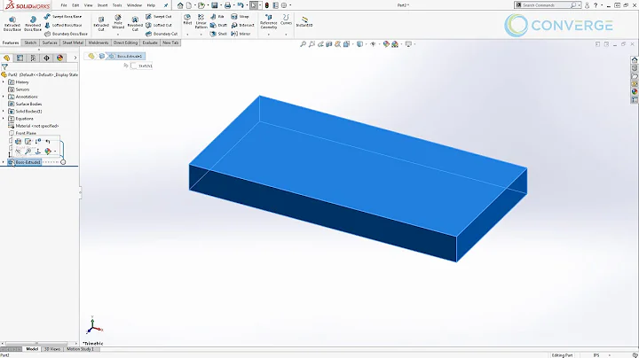 SOLIDWORKS Fundamentals Part 1: Global Variables