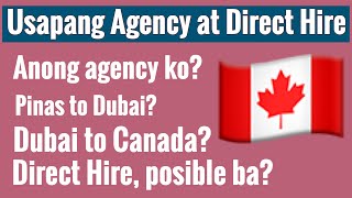 Usapang Agency| Direct Hiring sa Canada, Posible ba| Canada Newcomers| Buhay caregiver sa Canada