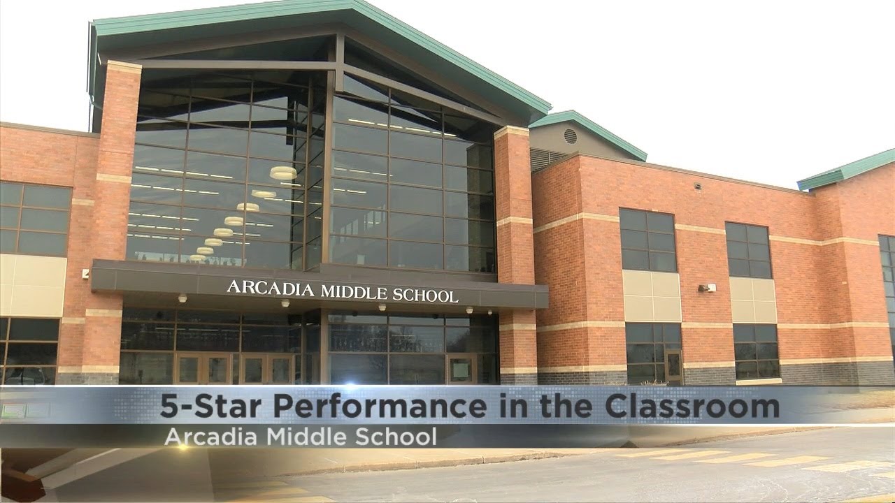 Arcadia Middle School receives 5star rating YouTube