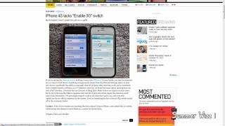 Enable 3G missing on some iPhone 4S s screenshot 5