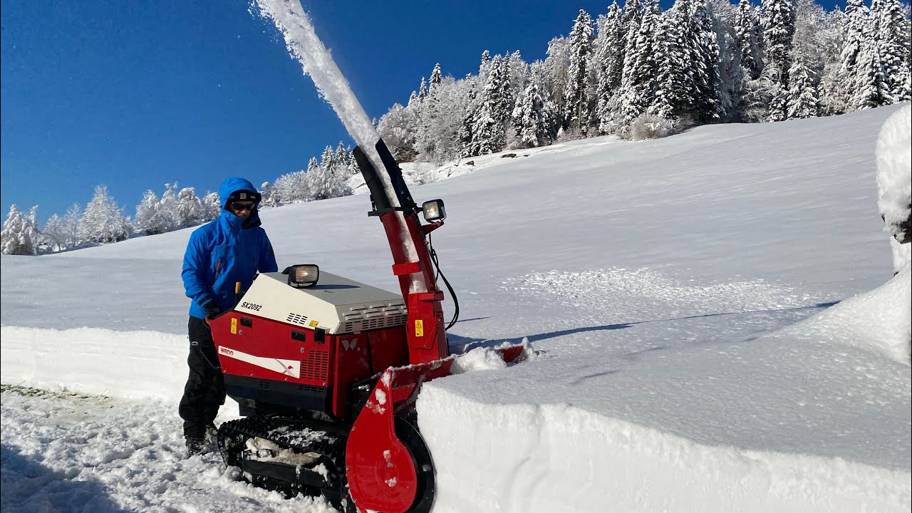 WADO SX 2092 E Schneefräse.