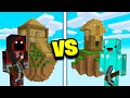 Skeppy vs BadBoyHalo SKY House Battle! - Minecraft