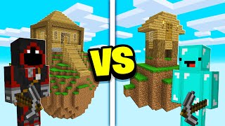 Skeppy vs BadBoyHalo House Build Battle! - Minecraft