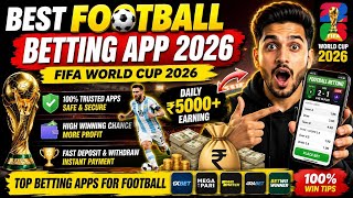 Best Football Betting App 2026 💰 | FIFA World Cup Se Paise Kaise Kamaye ⚽ | Top Betting Apps India screenshot 4