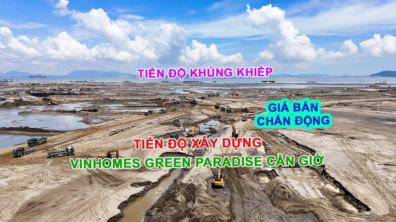 Tiến độ dự án Vinhomes Green Paradise Cần Giờ Siêu Khủng Khiếp | GIÁ BÁN CHẤN ĐỘNG | Đỗ Hoàng Sinh