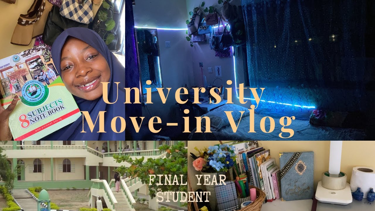 Видеоблог о переезде в университет Аль-Хикма в 2022 году: студент последнего курса, комната в общ...