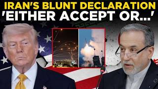 US IRAN WAR LIVE: 'Accept Or...': Iran Dares US With Five Hardline Terms To Resume Peace Talks