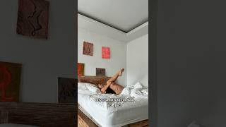 Растяжка в кровати! Как быстро проснуться утром ?