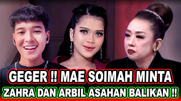 Geger || Soimah Janjikan Hadiah Spesial ini ke Zahra & Arbil, Jika Mereka Siap Untuk Balikan Lagi !!