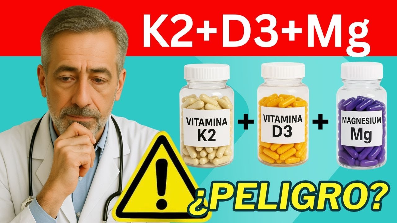 ⚠️ D3, K2 y Magnesio todos los días, ¿Peligro?