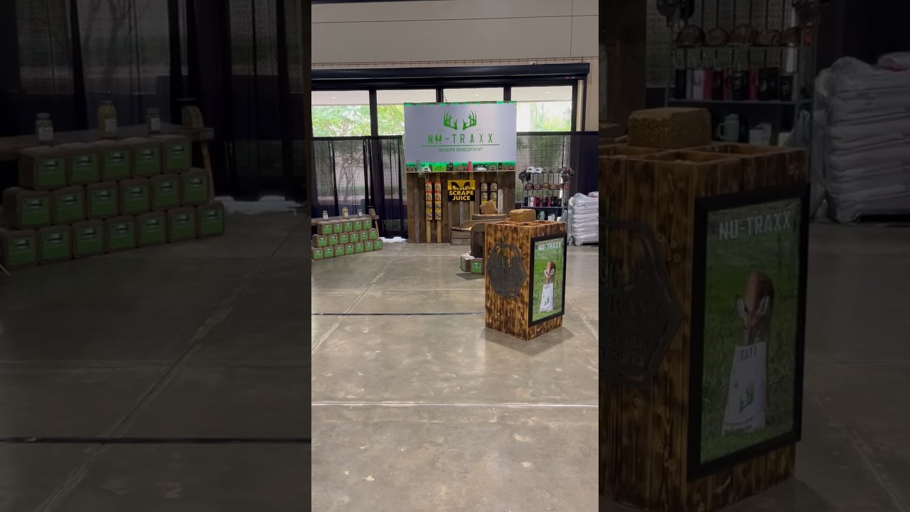 Come see me at the #Nu-traxx booth #3011-3012 at the World Deer Expo!
