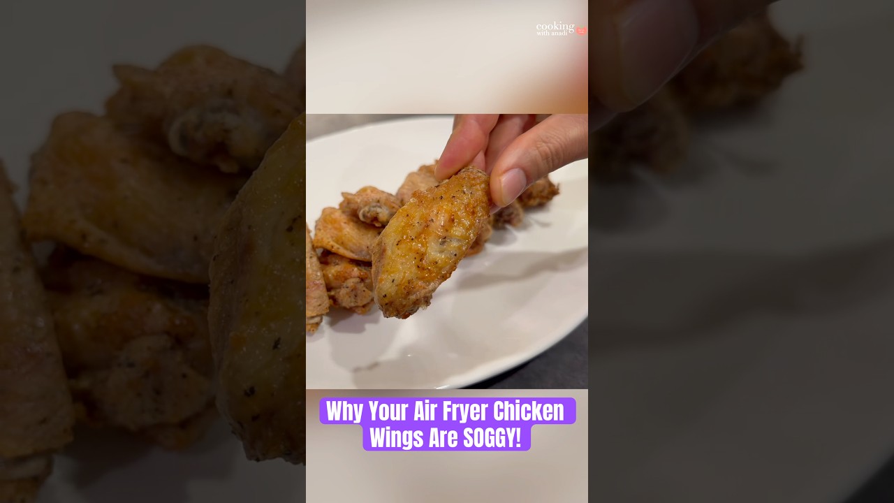 Вот почему ваши куриные крылышки, приготовленные в аэрогриле, не получаются хрустящими 