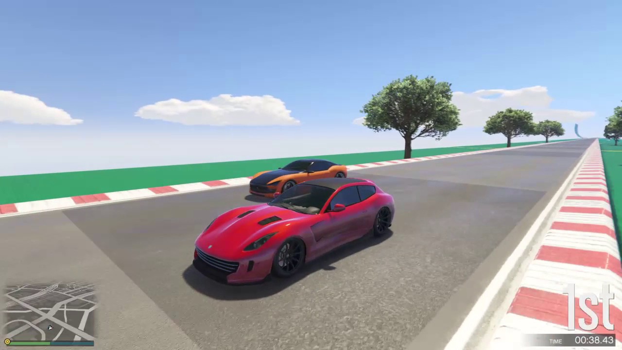 GTA 5 Top Speed Drag Race (Bestia GTS vs. Furore GT) - YouTube