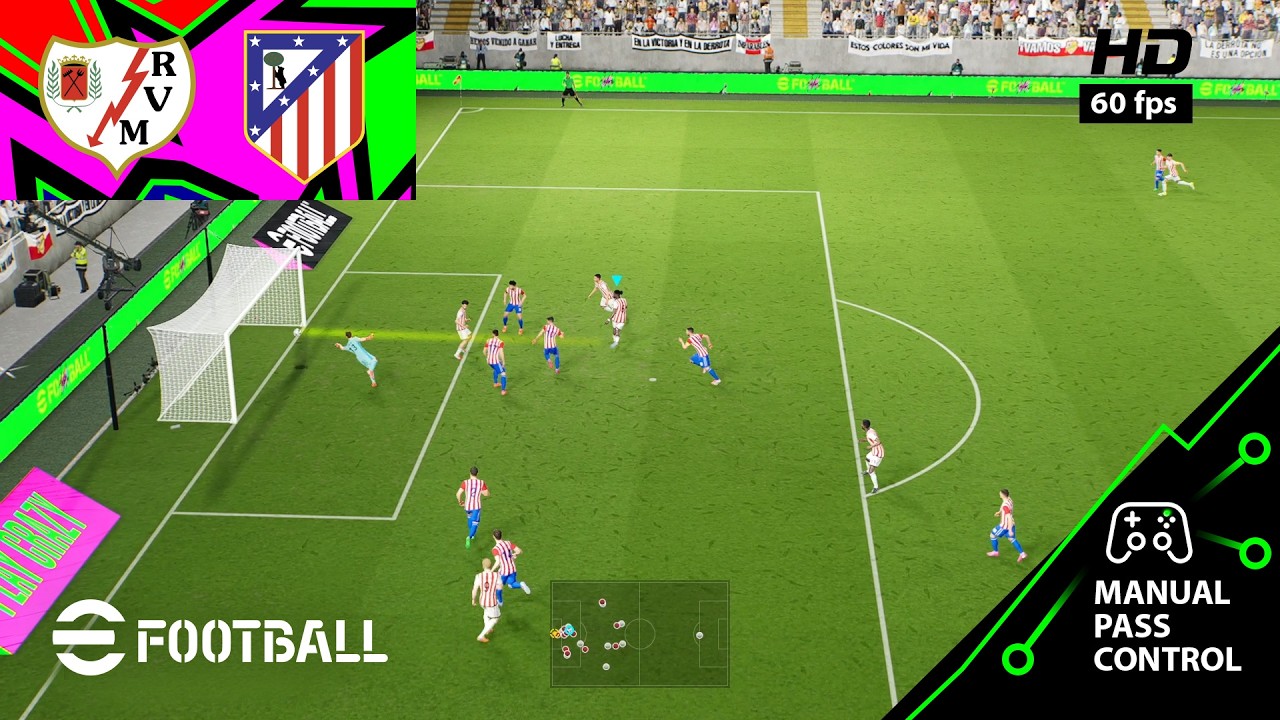 Rayo Vallecano - Atletico Madrid  La Liga | PC [HD60] GG