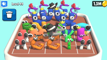 Merge Alphabet Lore Run#6 - Merge Letters Max Level abcdefghijklmnopqrstuvwxyz