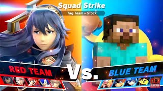 Super Smash Bros Ultimate Amiibo Fights Request #26111 Elkin vs 3rd Party Squad Strike