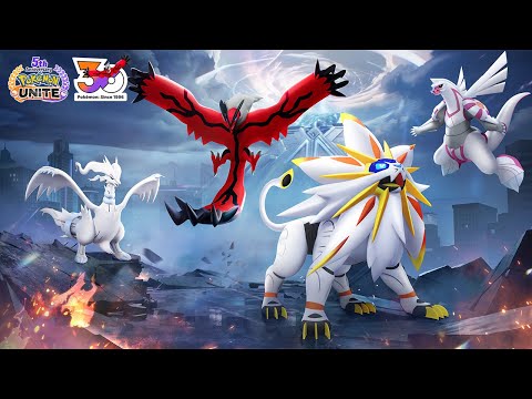 Pokémon UNITE―Yveltal, Palkia, Reshiram, and Solgaleo Join the Battle!