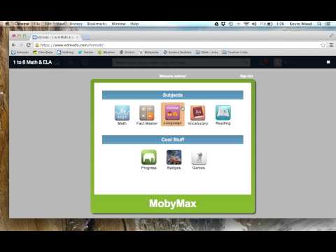 Video: Hat MobyMax eine App?