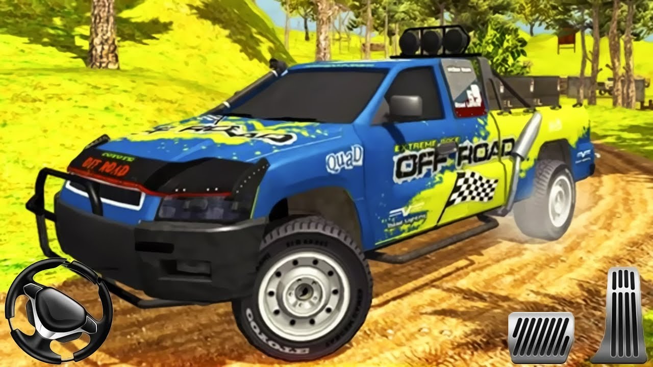 Mountain Climb Jeep Offroad Pickup Truck Driver - Android Gameplay