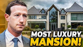 Mark Zuckerberg’s Billionaire Lifestyle: Net Worth, Mansions & Luxury Cars!