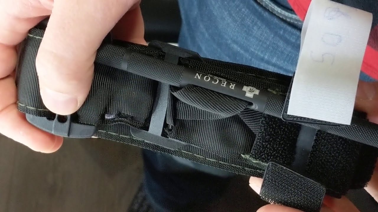 Recon Medical Gen 4 Tourniquet Application on leg YouTube