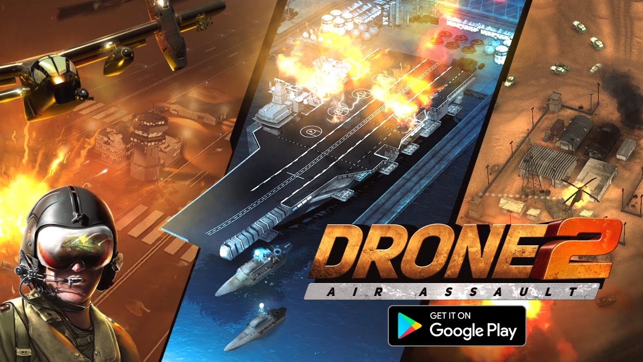 Drone 2 Air Assault MOD APK cover