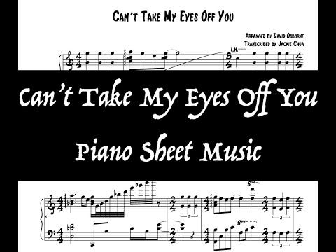 Can't Take My Eyes Off You (Piano) - David Osborne